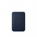 Portfel z tkaniny FineWoven z MagSafe do iPhonea - głębinowy błękit