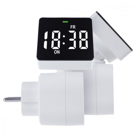 Timer cyfrowy GB610 E GreenBlue IP20 16A Timer cyfrowy GB610 E GreenBlue IP20 16A