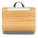 Podstawka pod laptop na kolana miękka wyściółka, wysuwana półka na mysz 410x335mm Podstawka pod laptop na kolana miękka wyściółka, wysuwana półka na mysz 410x335mm