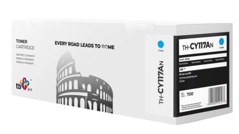 Toner do HP 117A W2071A błękitny TH-CY117AN 100% nowy Toner do HP 117A W2071A błękitny TH-CY117AN 100% nowy
