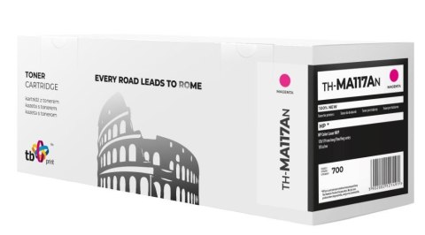 Toner do HP 117A W2073A purpurowy TH-MA117AN 100% nowy Toner do HP 117A W2073A purpurowy TH-MA117AN 100% nowy