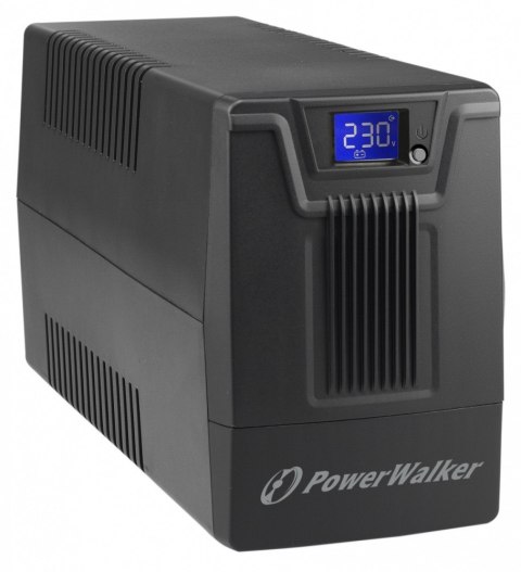 Zasilacz awaryjny UPS POWERWALKER LINE-INTERACTIVE 800VA SCL 2X PL 230V, RJ11/45 IN/OUT, USB, LCD Zasilacz awaryjny UPS POWERWALKER LINE-INTERACTIVE 800VA SCL 2X PL 230V, RJ11/45 IN/OUT, USB, LCD
