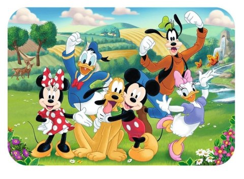 Puzzle drewniane 24 elementów Myszka Miki Mickey