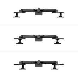 Uchwyt biurkowy podwójny na monitory DS65S-950BL2