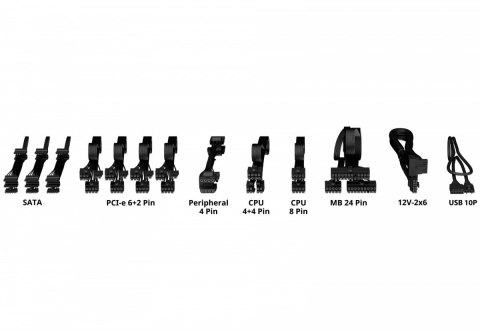 Zasilacz X Silent Edge Platinum 850, 80 Plus Platinum, ATX 3.1 Zasilacz X Silent Edge Platinum 850, 80 Plus Platinum, ATX 3.1