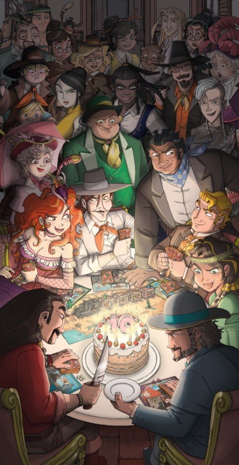 Gra Colt Express: 10 rocznica Gra Colt Express: 10 rocznica