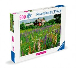 Puzzle 500 elementów Łąka w Szwecji