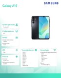 Smartfon Galaxy A16 LTE 4/128 GB czarny Smartfon Galaxy A16 LTE 4/128 GB czarny