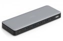 Stacja dokująca USB-C 13 portowa, max. 4K/60Hz z HDR, HDMI, DP, max. 3 monitory (MST), USB-C 3.2 Gen2, Gigabit Ethernet (max. 2. Stacja dokująca USB-C 13 portowa, max. 4K/60Hz z HDR, HDMI, DP, max. 3 monitory (MST), USB-C 3.2 Gen2, Gigabit Ethernet (max. 2.