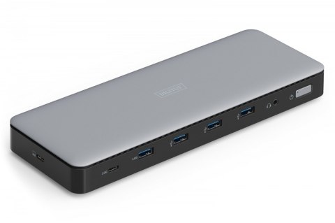 Stacja dokująca USB-C 13 portowa, max. 4K/60Hz z HDR, HDMI, DP, max. 3 monitory (MST), USB-C 3.2 Gen2, Gigabit Ethernet (max. 2. Stacja dokująca USB-C 13 portowa, max. 4K/60Hz z HDR, HDMI, DP, max. 3 monitory (MST), USB-C 3.2 Gen2, Gigabit Ethernet (max. 2.