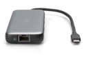 Stacja dokująca USB-C 7 portowa, max. 4K/60Hz z HDR, HDMI, USB-A 3.2 Gen2, Gigabit Ethernet, SD/Micro SD, PD 100W Stacja dokująca USB-C 7 portowa, max. 4K/60Hz z HDR, HDMI, USB-A 3.2 Gen2, Gigabit Ethernet, SD/Micro SD, PD 100W