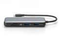 Stacja dokująca USB-C 7 portowa, max. 4K/60Hz z HDR, HDMI, USB-A 3.2 Gen2, Gigabit Ethernet, SD/Micro SD, PD 100W Stacja dokująca USB-C 7 portowa, max. 4K/60Hz z HDR, HDMI, USB-A 3.2 Gen2, Gigabit Ethernet, SD/Micro SD, PD 100W
