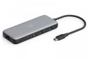 Stacja dokująca USB-C 8 portowa, max. 4K/60Hz z HDR, HDMI, max. 2 monitory MST, USB-A 3.2 Gen2, Gigabit Ethernet, SD/Micro SD, P Stacja dokująca USB-C 8 portowa, max. 4K/60Hz z HDR, HDMI, max. 2 monitory MST, USB-A 3.2 Gen2, Gigabit Ethernet, SD/Micro SD, P