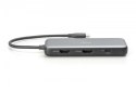 Stacja dokująca USB-C 8 portowa, max. 4K/60Hz z HDR, HDMI, max. 2 monitory MST, USB-A 3.2 Gen2, Gigabit Ethernet, SD/Micro SD, P Stacja dokująca USB-C 8 portowa, max. 4K/60Hz z HDR, HDMI, max. 2 monitory MST, USB-A 3.2 Gen2, Gigabit Ethernet, SD/Micro SD, P