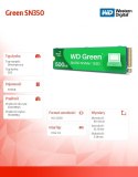 Dysk SSD Green 500GB M.2 2280 SN350 NVMe PCIe