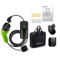 Mobilna ładowarka do samochodu elektrycznego EV z regulacją 2w1 Typ2 | 3.5kW | 230V | LCD | Przenośna | Wallbox | 5m