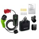 Mobilna ładowarka do samochodu elektrycznego EV z regulacją 2w1 Typ2 | 7kW | CEE 3 PIN | 230V | LCD | Przenośna | Wallbox | 5m