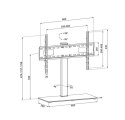Uchwyt do telewizora DS45-430BL16 37-70 cali 40kg Vesa 200x200