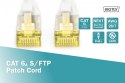 Patch cord S/FTP kat.6A LSOH 0,5m Szary