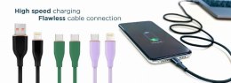 Kabel USB-A do 8pin ładowanie i tranfer danych, biały