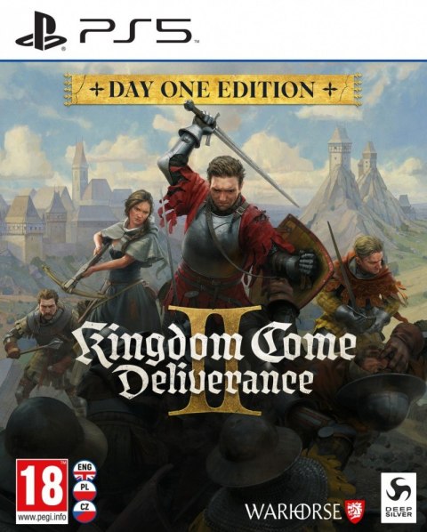 Gra PlayStation 5 Kingdom Come Deliverance II Day One Edition + Steelbook Gra PlayStation 5 Kingdom Come Deliverance II Day One Edition + Steelbook