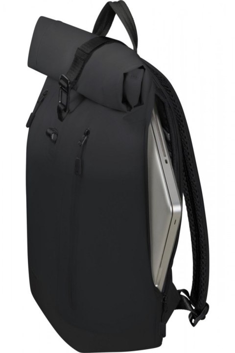 Plecak na laptopa Coatify Biz RollTop 15,6 cala czarny Plecak na laptopa Coatify Biz RollTop 15,6 cala czarny