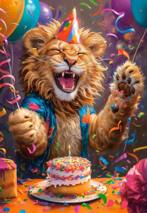 Puzzle 1000 elementów Urodziny Happy Birthday Puzzle 1000 elementów Urodziny Happy Birthday