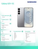 Smartfon Galaxy S25+ 5G 12/512GB DualSIM srebrny Smartfon Galaxy S25+ 5G 12/512GB DualSIM srebrny