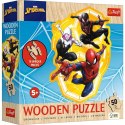 Puzzle drewniane 50 elementów Spider-Man