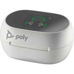 Etui do ładowania białe z ekranem dotykowym Voyager Free 60+ UC do adaptera BT700 USB-A 8L587AA