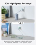 Powerbank 545 NANO 30W 10000mAh z wbudowanym kablem USB-C, zielony