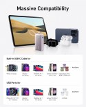 Powerbank 545 NANO 30W 10000mAh z wbudowanym kablem USB-C, zielony