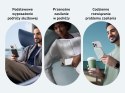 Powerbank indukcyjny MagGo 10000mAh biały