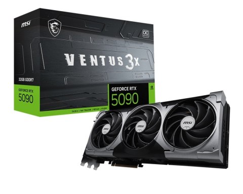 Karta graficzna GeForce RTX 5090 32G VENTUS 3X OC Karta graficzna GeForce RTX 5090 32G VENTUS 3X OC