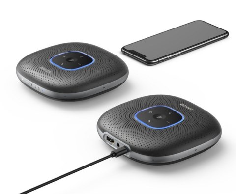 Zestaw głośnomówiący PowerConf Bluetooth czarny