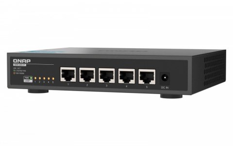 Przełącznik 5 ports 10GbE RJ45, niezarządzalny QSW-3205-5T Przełącznik 5 ports 10GbE RJ45, niezarządzalny QSW-3205-5T