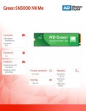 Dysk SSD Green 1TB M.2 2280 SN3000 NVMe PCIE4.0
