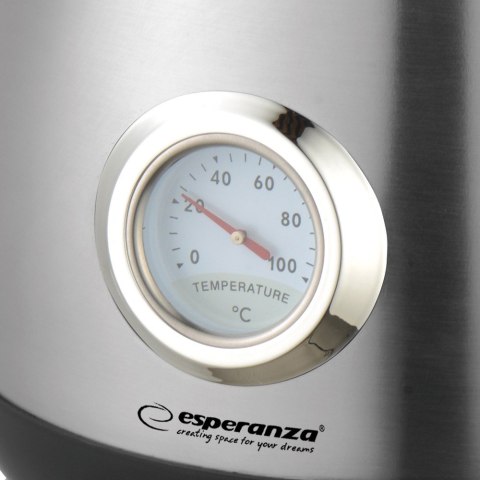 Czajnik elektryczny z termometrem Thames 1.7L Inox Czajnik elektryczny z termometrem Thames 1.7L Inox