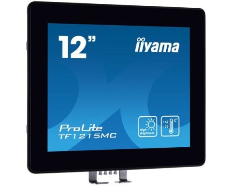 Monitor TF1215MC-B1 12cali IPS, HDMI, DP, VGA, IP65, poj.10pkt, 450cd/m2 Monitor TF1215MC-B1 12cali IPS, HDMI, DP, VGA, IP65, poj.10pkt, 450cd/m2