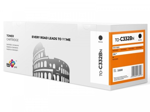 Toner do OKI C332 TO-C332BN BK 100% nowy Toner do OKI C332 TO-C332BN BK 100% nowy
