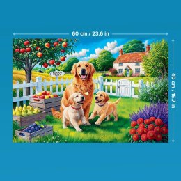 Puzzle 300 elementów EasyPiece Pieski na wsi; dla seniora