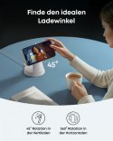 Stacja 3w1 stojak zestaw kabel+ładowarka biała