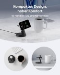 Stacja 3w1 stojak zestaw kabel+ładowarka czarna
