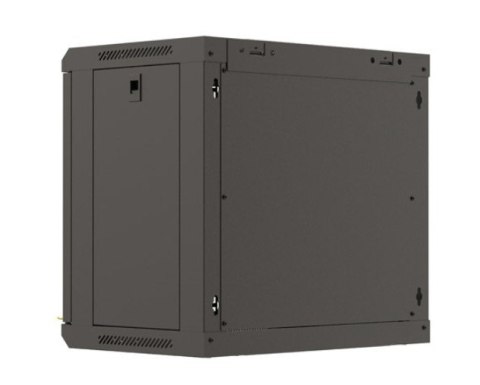 Szafa instalacyjna rack wisząca 19" 540x350 czarna drzwi przeszklone ( flat pack) Szafa instalacyjna rack wisząca 19" 540x350 czarna drzwi przeszklone ( flat pack)