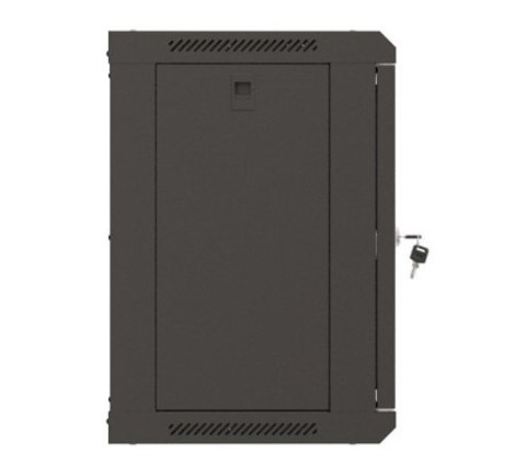 Szafa instalacyjna rack wisząca 19" 540x350 czarna drzwi przeszklone ( flat pack) Szafa instalacyjna rack wisząca 19" 540x350 czarna drzwi przeszklone ( flat pack)
