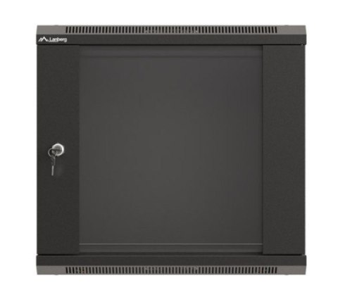 Szafa instalacyjna rack wisząca 19" 540x350 czarna drzwi przeszklone ( flat pack) Szafa instalacyjna rack wisząca 19" 540x350 czarna drzwi przeszklone ( flat pack)