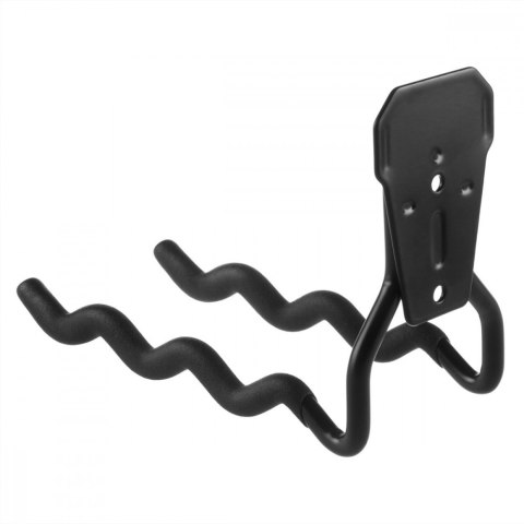 Uchwyt ścienny, max 30 kg, stalowy MC-486 na narzędzia, koła, drabinę, rower