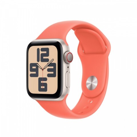 Pasek sportowy w kolorze mandarynkowym do koperty 40 mm - rozmiar M/L Pasek sportowy w kolorze mandarynkowym do koperty 40 mm - rozmiar M/L