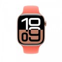 Pasek sportowy w kolorze mandarynkowym do koperty 46 mm - rozmiar S/M