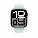 Pasek sportowy w kolorze wody morskiej do koperty 46 mm - rozmiar M/L